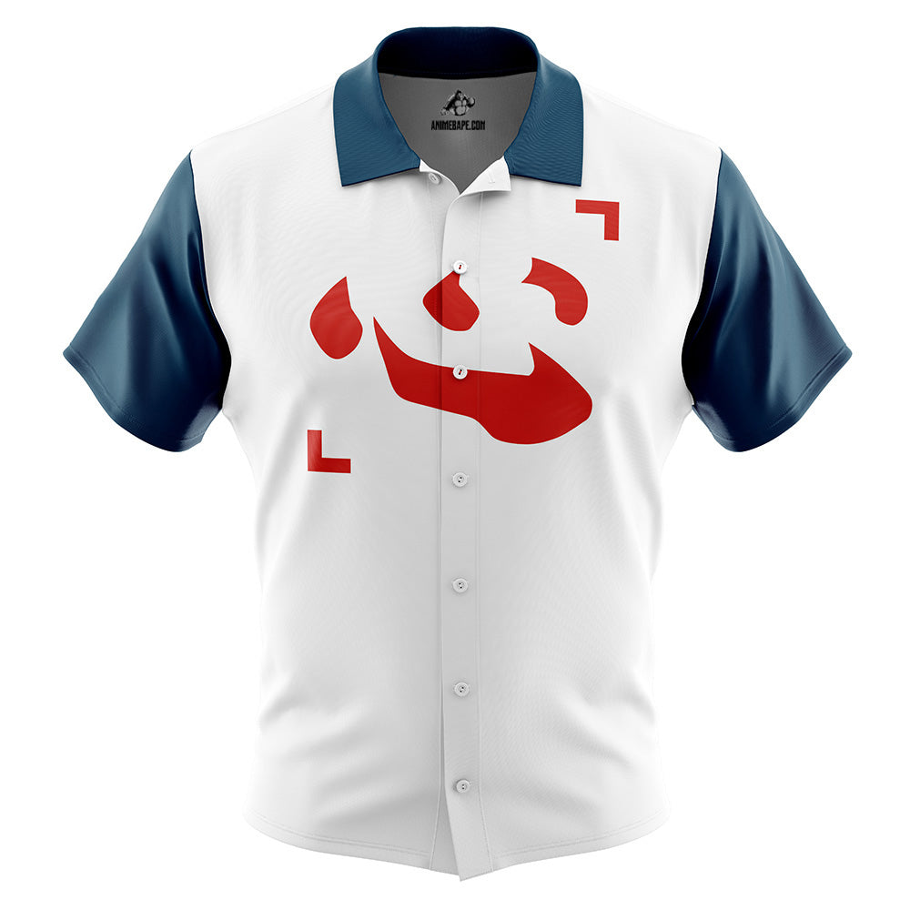Chairman Netero Hunter X Hunter Button Up Hawaiian Shirt