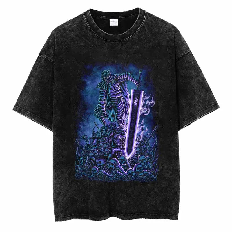 Berserk Undying Strife Oversized Vintage T-Shirt