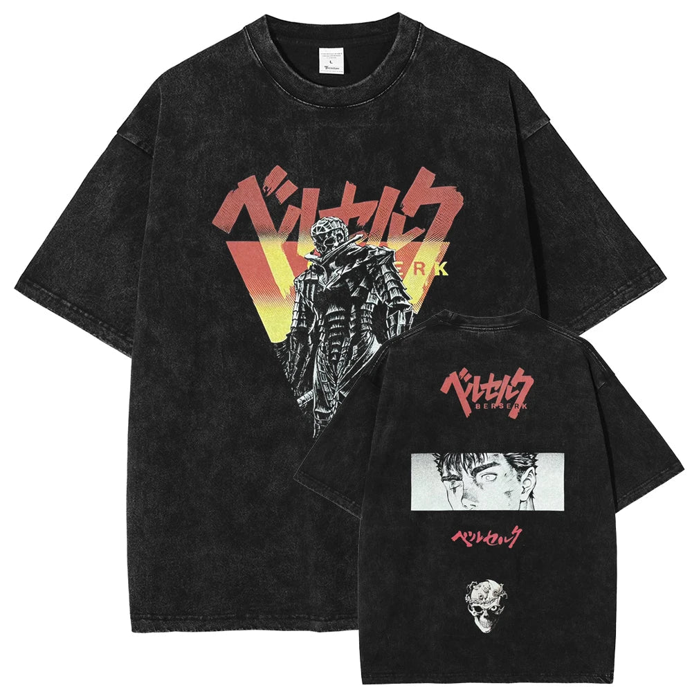 Berserk Guts' Rage Oversized Vintage T-Shirt
