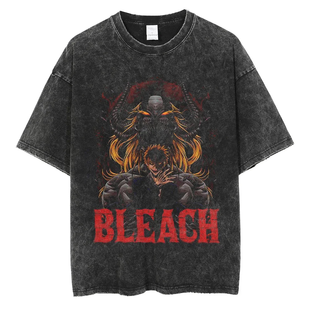Bleach Zanpakuto's Spirit Oversized Vintage T-Shirt
