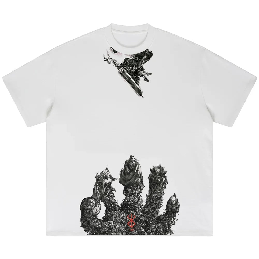 Berserk Guts's Rage Oversized Vintage T-Shirt