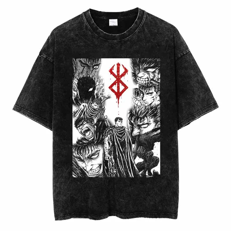Berserk Branded Struggler Oversized Vintage T-Shirt
