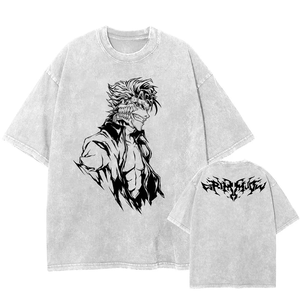 Bleach Grimmjow Panthera Rage Oversized Vintage T-Shirt