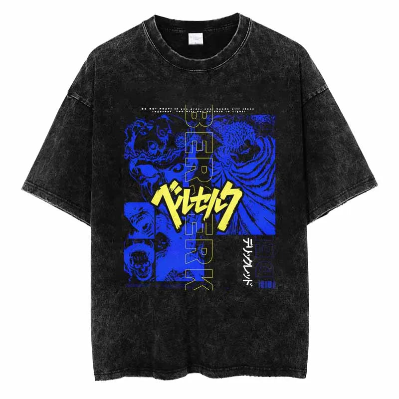Berserk Battle-Hardened Oversized Vintage T-Shirt