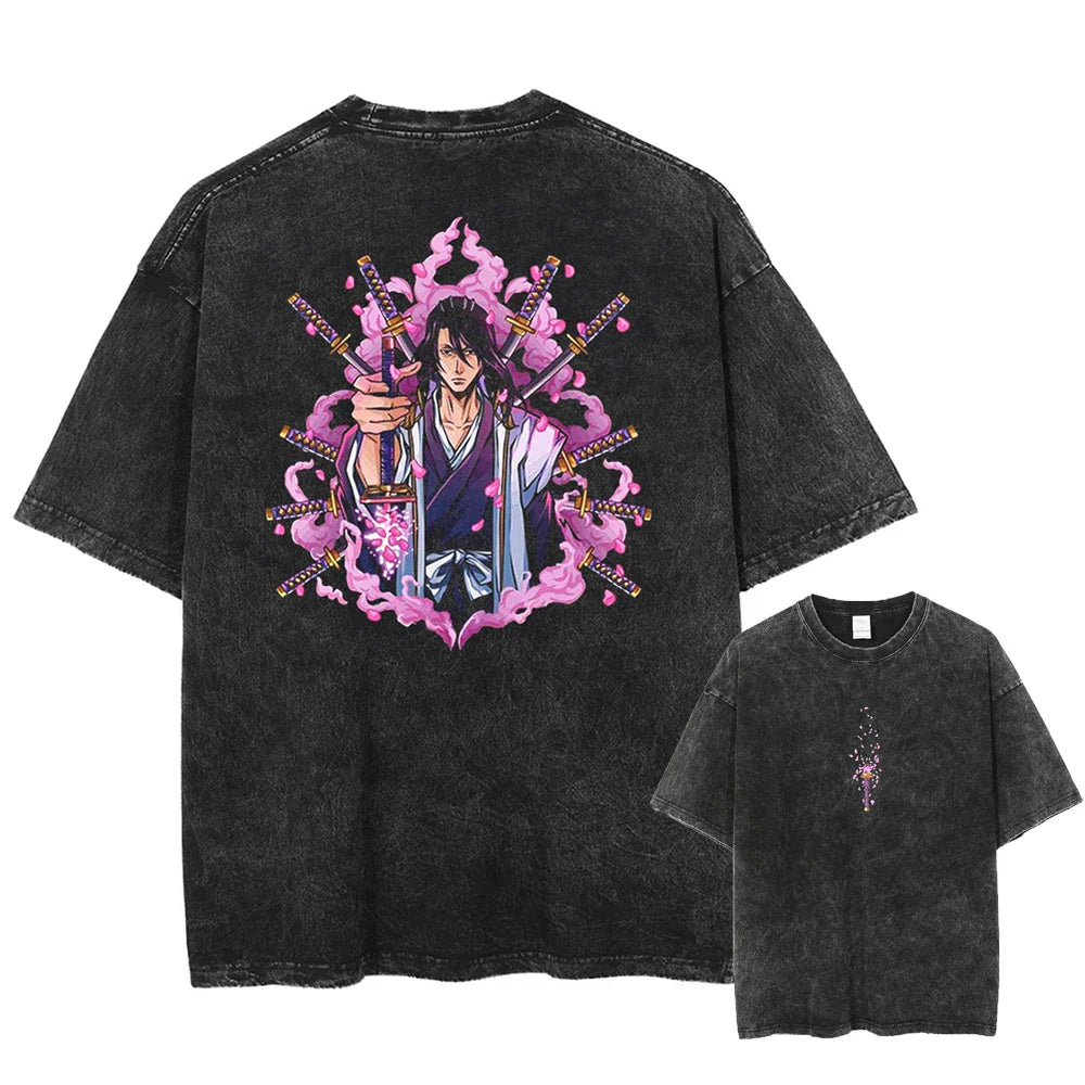 Bleach Retsu's Power Oversized Vintage T-Shirt