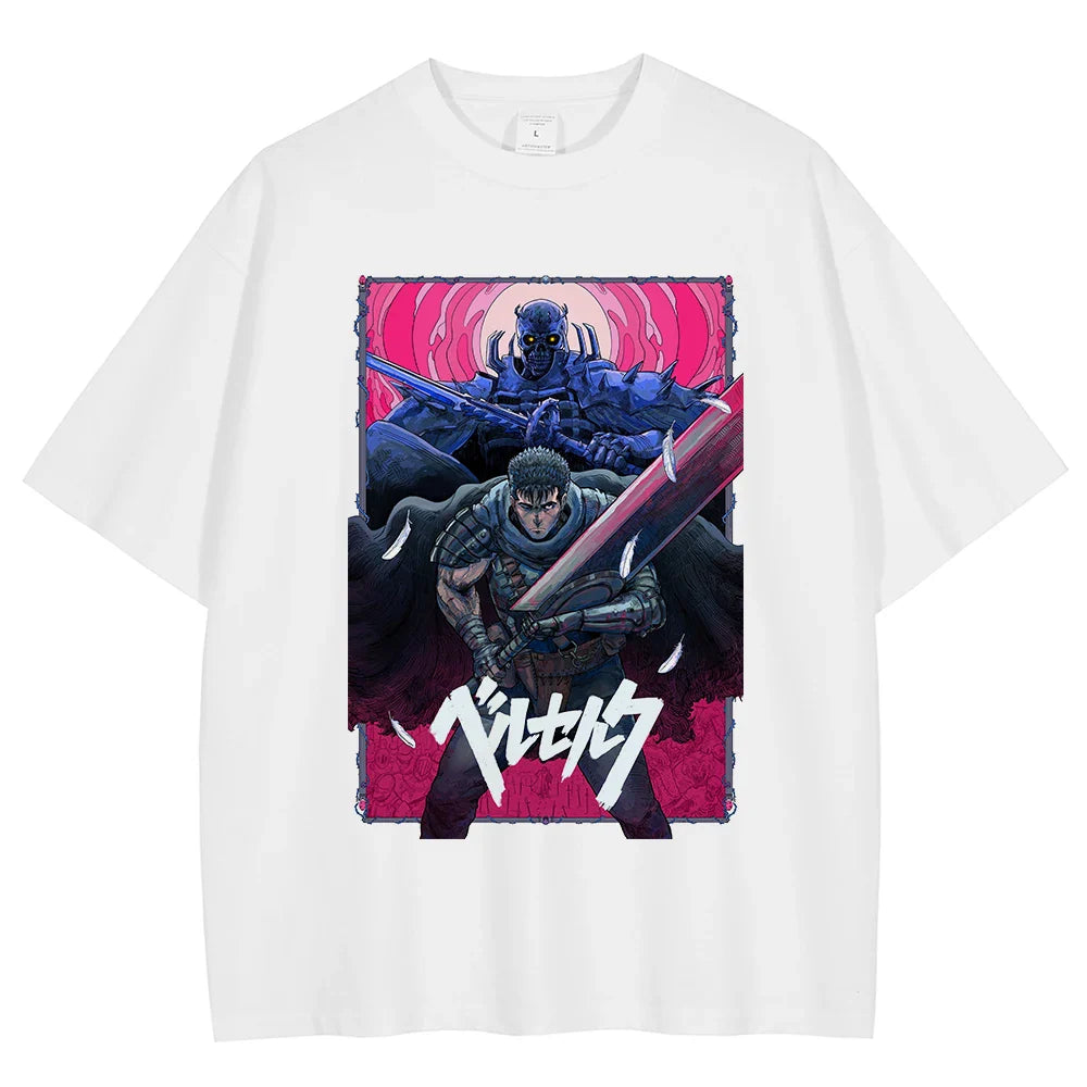 Berserk Guts Branded for Vengeance Oversized Vintage T-Shirt