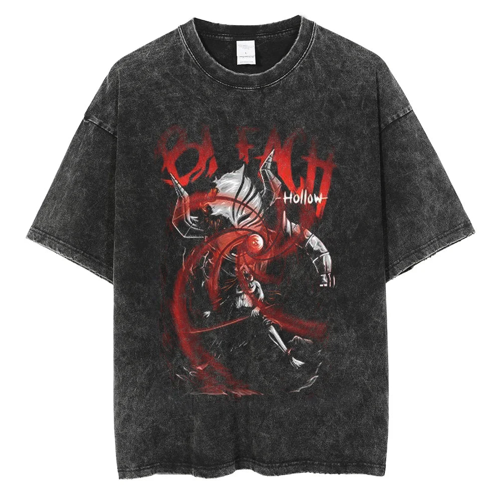 Bleach Hollow's Power Oversized Vintage T-Shirt