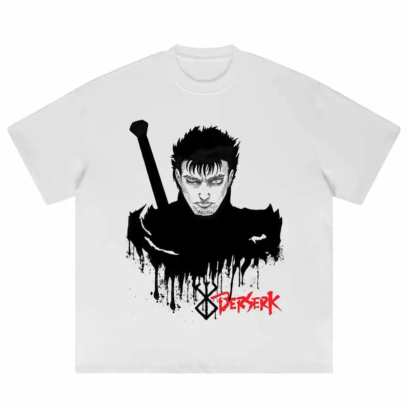 Berserk Guts the Survivor Oversized Vintage T-Shirt
