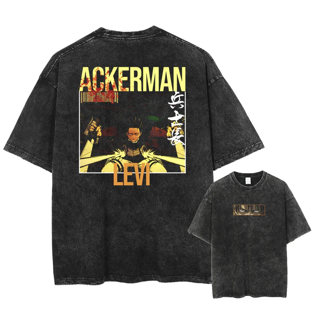 Attack on Titan Levi's Strength Vintage T-Shirt