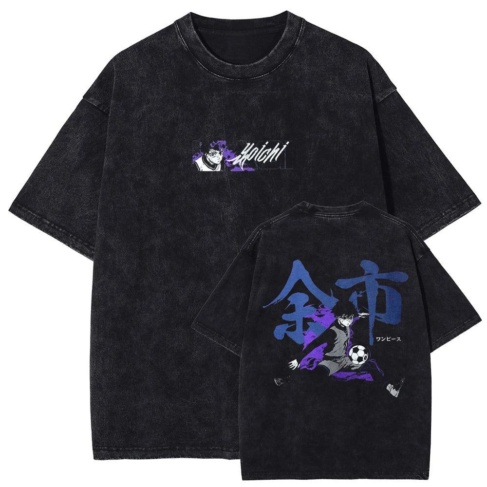 Blue Lock Youichi's Drive Oversized Vintage T-Shirt