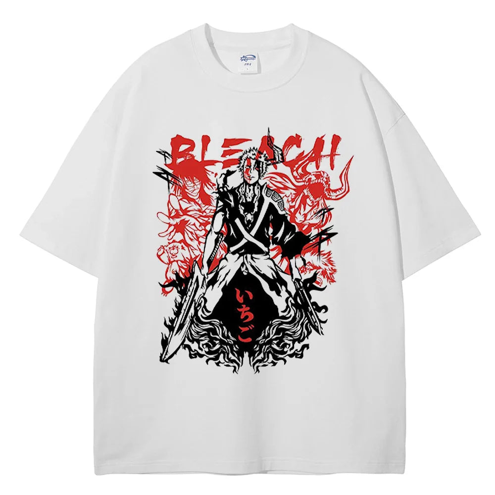 Bleach Ichigo's Spirit Oversized Graphic T-Shirt