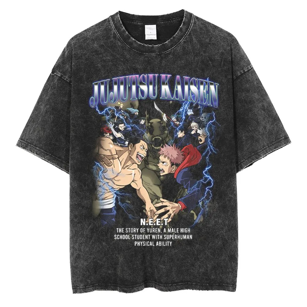 Jujutsu Kaisen Clash of Forces Vintage T-Shirt