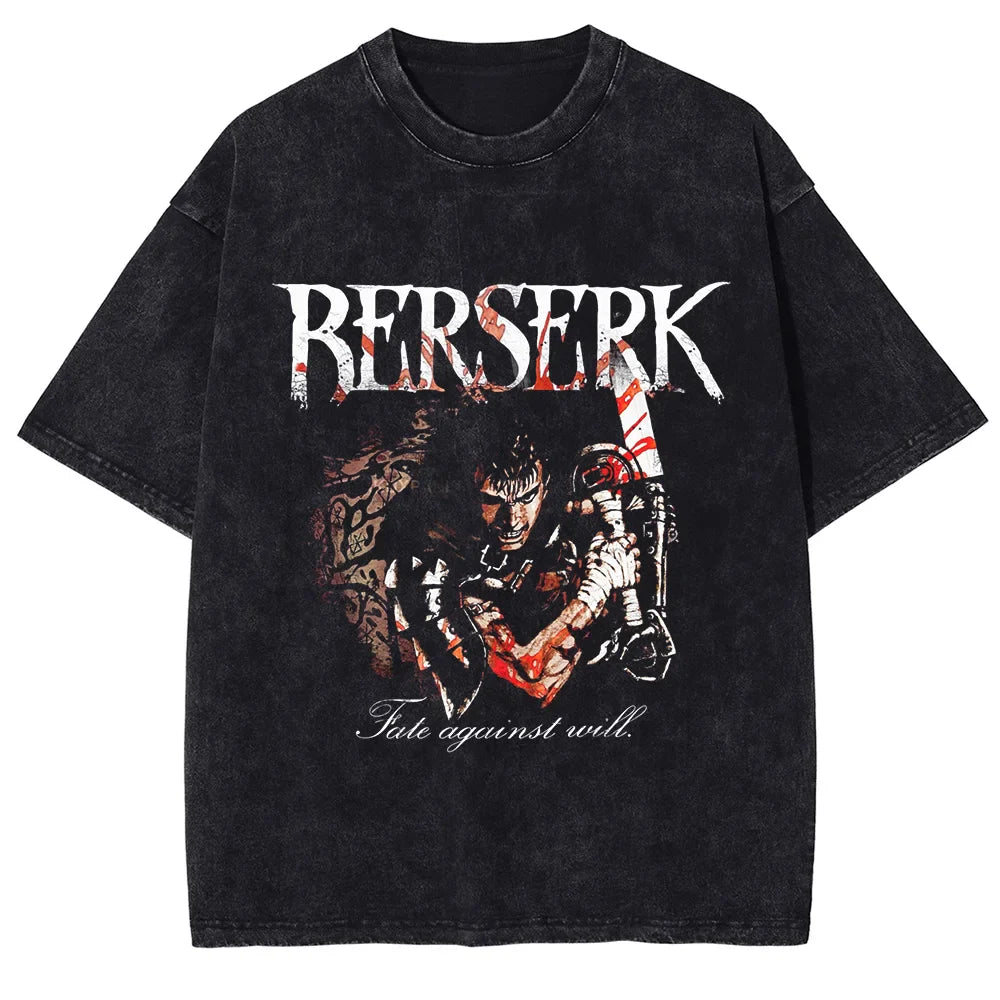 Berserk Guts's Armor Oversized Vintage T-Shirt