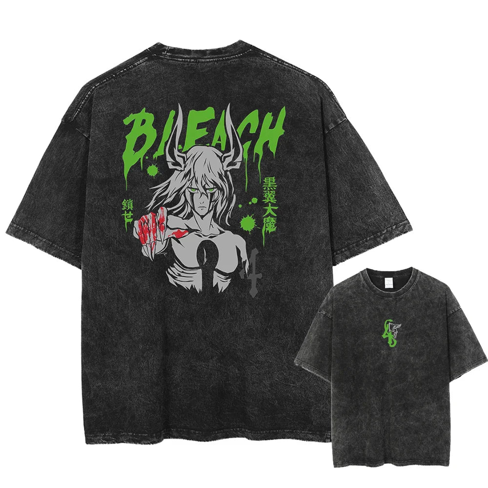 Bleach Ulquiorra's Heart Oversized Vintage T-Shirt