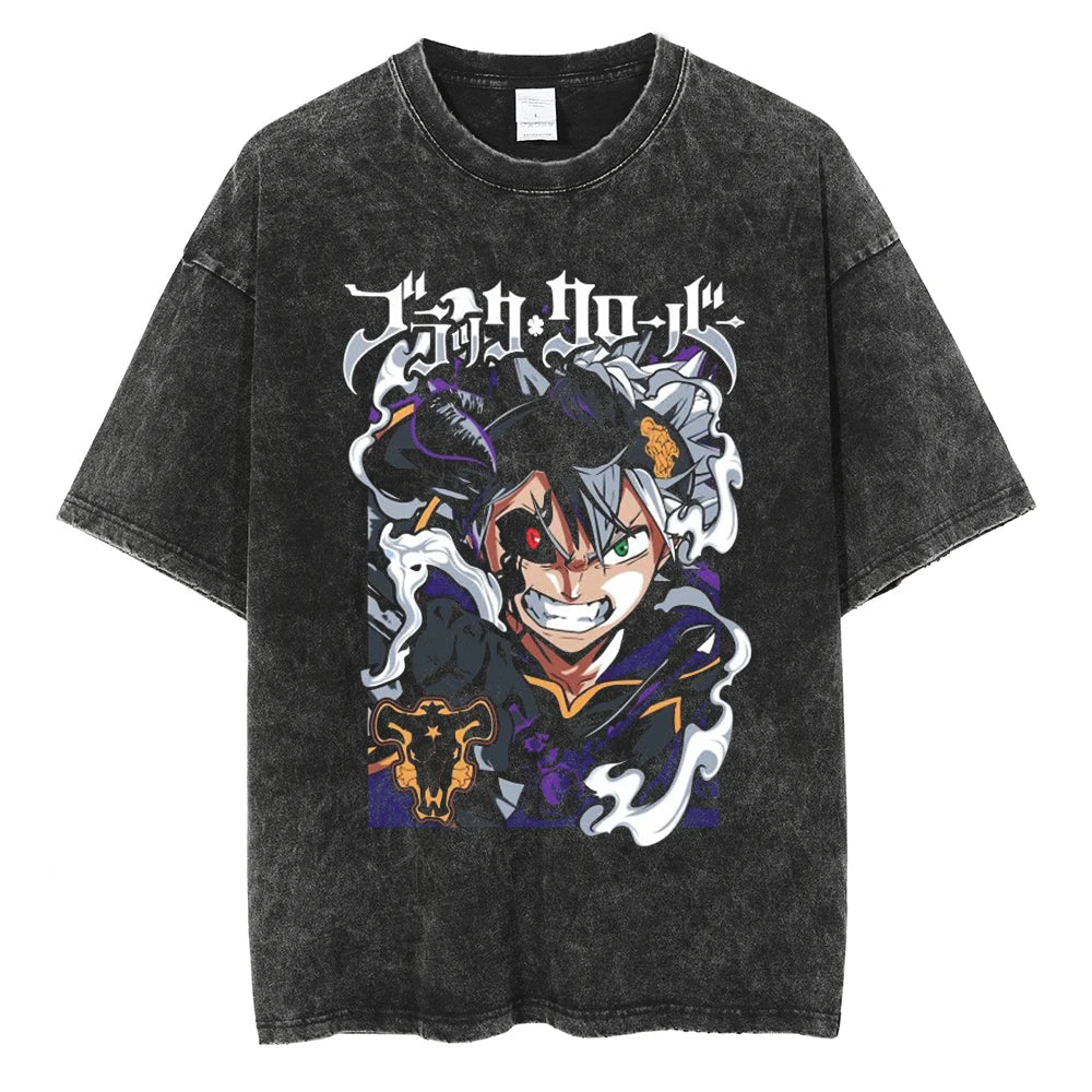 Black Clover Asta and Yuno Adventure Vintage T-Shirt
